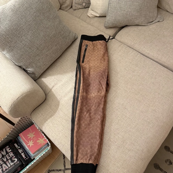 Coach khaki Signature Sweatpants - Picture 3 of 4